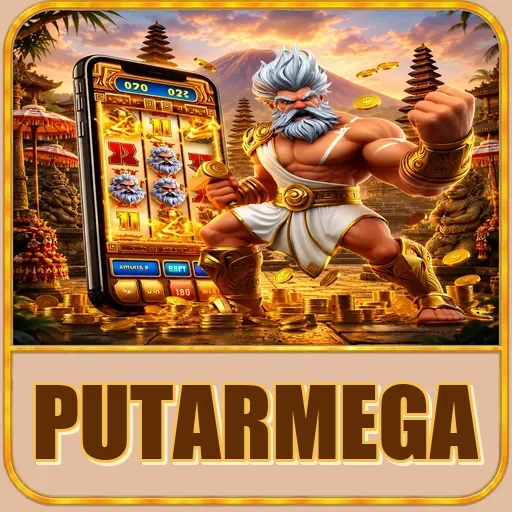Beranda aplikasi putarmega setelah terbuka